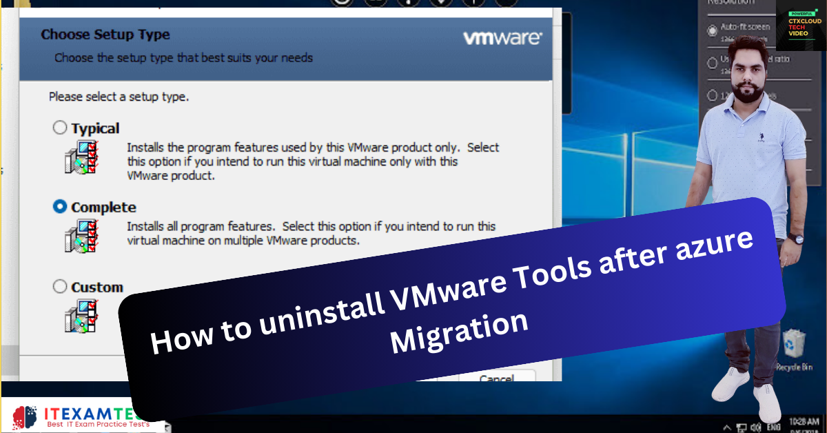 How-to-uninstall-VMware-Tools-after-azure-Migration