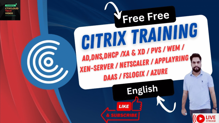 Citrix PVS Course